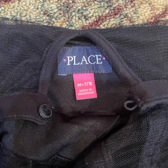 Children’s Place Black Dress Size 7-8 - Picture 3 of 3